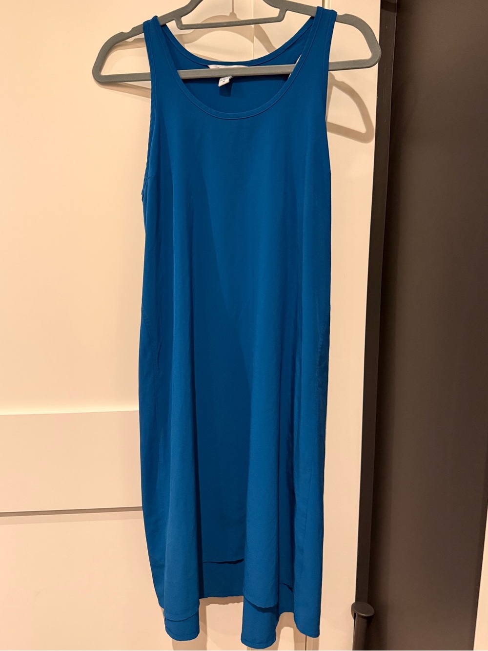 Athleta, size medium Sleeveless Blue Tank Dress - Casual Women's Dress